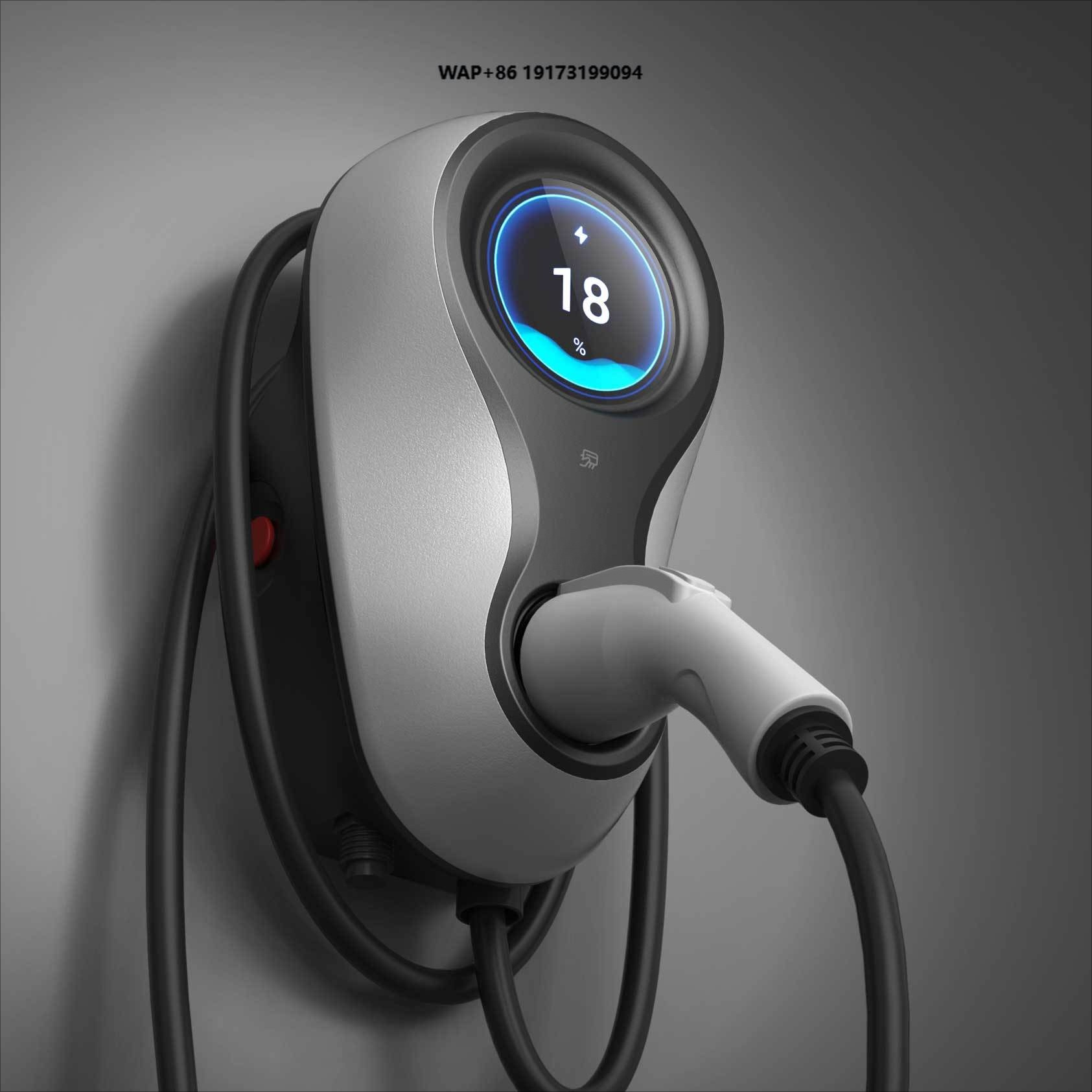 Ev Charger - 유럽 표준용 5M 케이블이 포함된 새로운