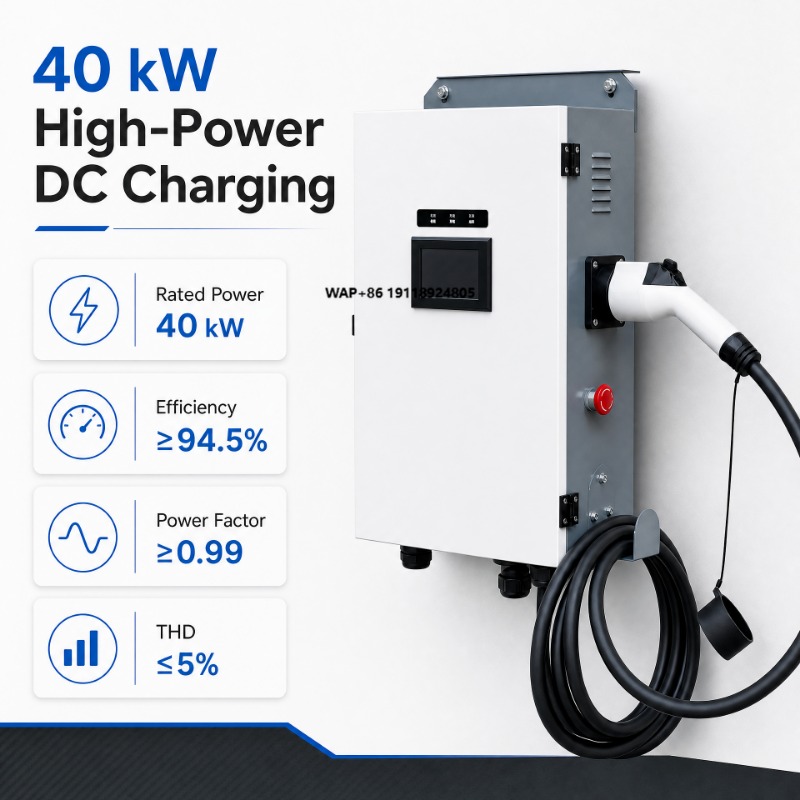 Ev Charger - 바닥 설치형 충전소 DC 전기차 충전소