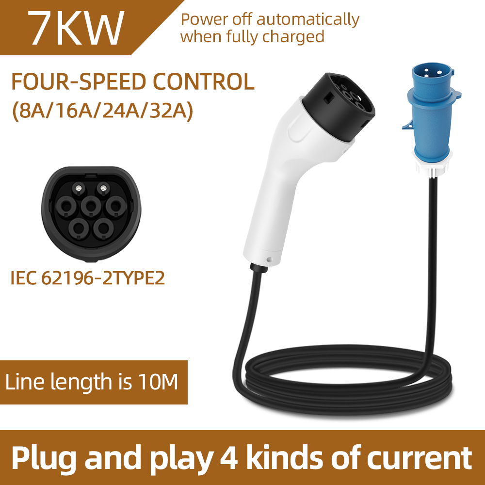 Ev Charger Adapter - 전기 자동차용 7KW 32A EV 휴대용