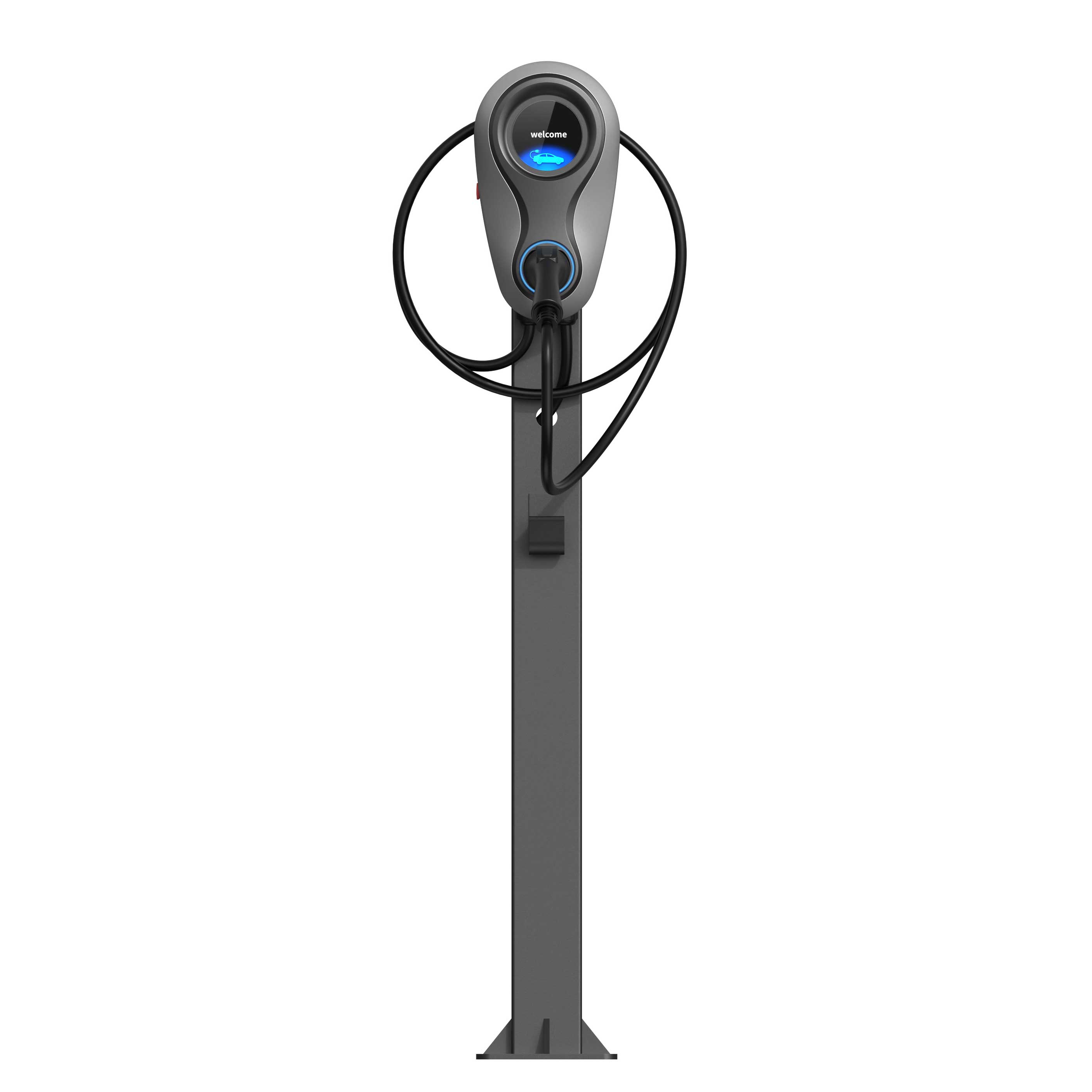 유럽 표준용 5M 케이블이 포함된 새로운 휴대용 AC  - Ev Charger 리뷰 및 가격