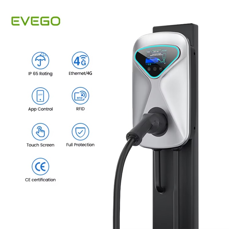 새로운 에너지 7/11/22kW 고속 충전 휴대용 스크 - Ev Charging Pile 리뷰 및 가격
