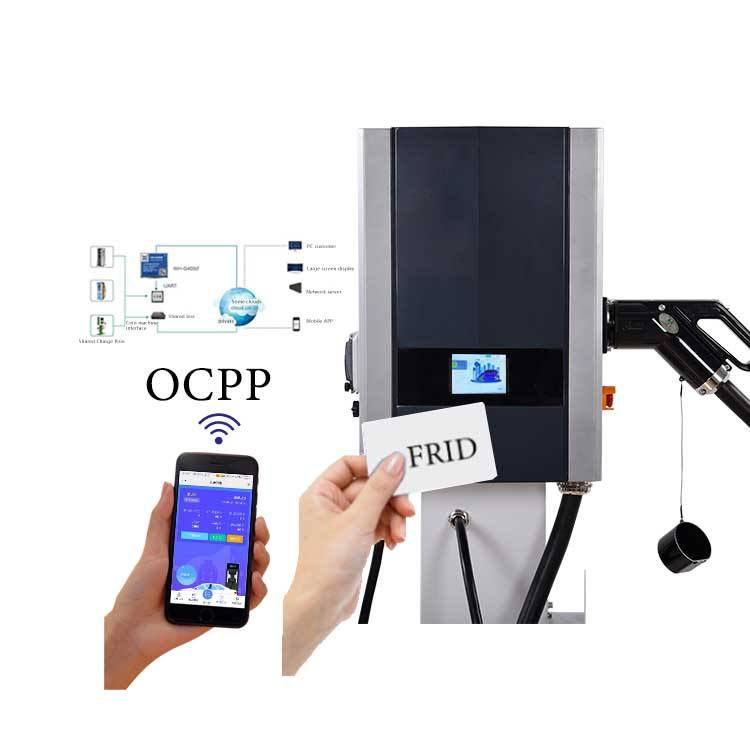 새로운 3상 64A 40KW 스마트 DC CCS EV  - Ev Charger 리뷰 및 가격
