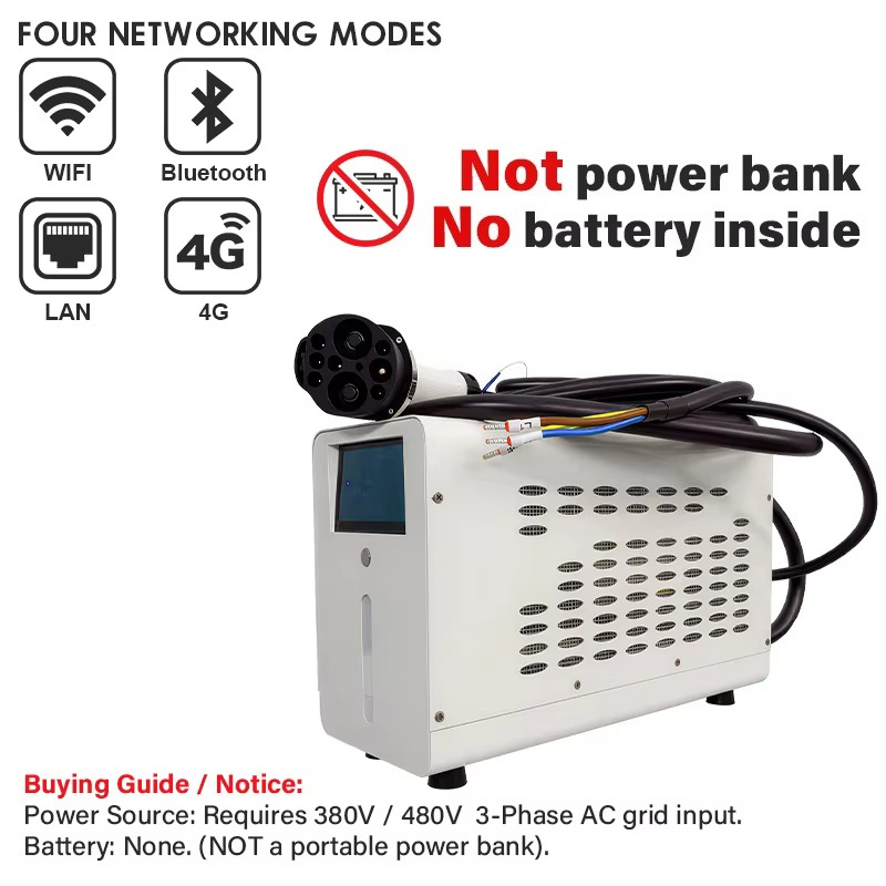 제조업체 도매 480V 3상 입력 CCS2 7kW 전기 - Ev Charger 리뷰 및 가격
