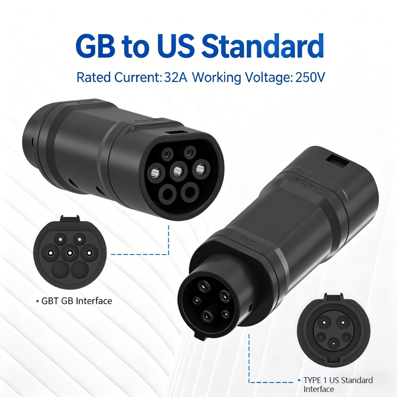 충전기 변환 어댑터 새 플러그 GB/T에서 미국 표준  - Ev Charger Adapter 리뷰 및 가격