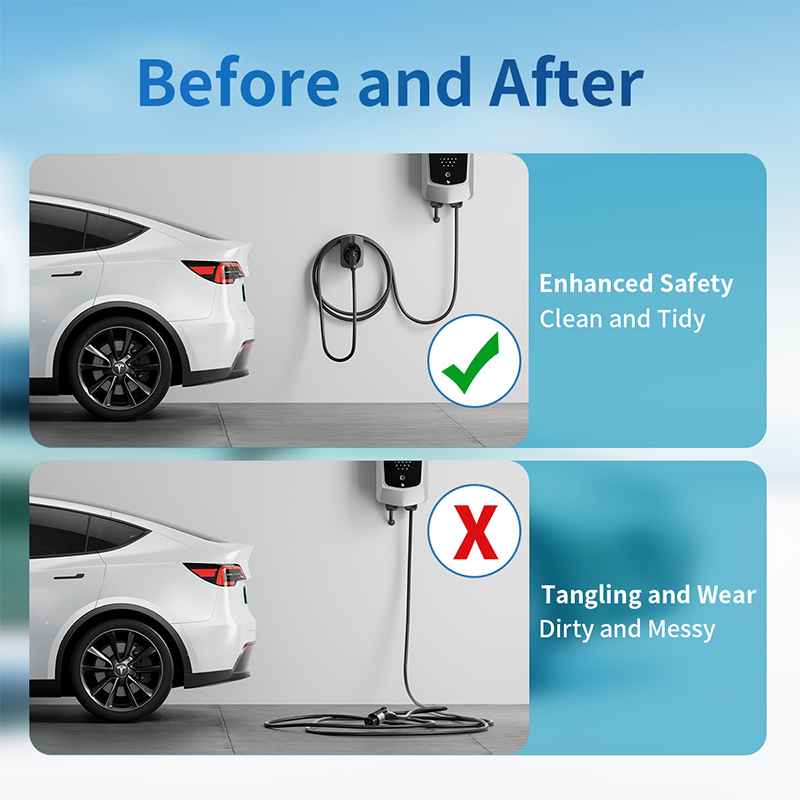 EV 충전 케이블 홀더 (타입 1 / J1772 전기차 - Wallbox Ev 리뷰 및 가격
