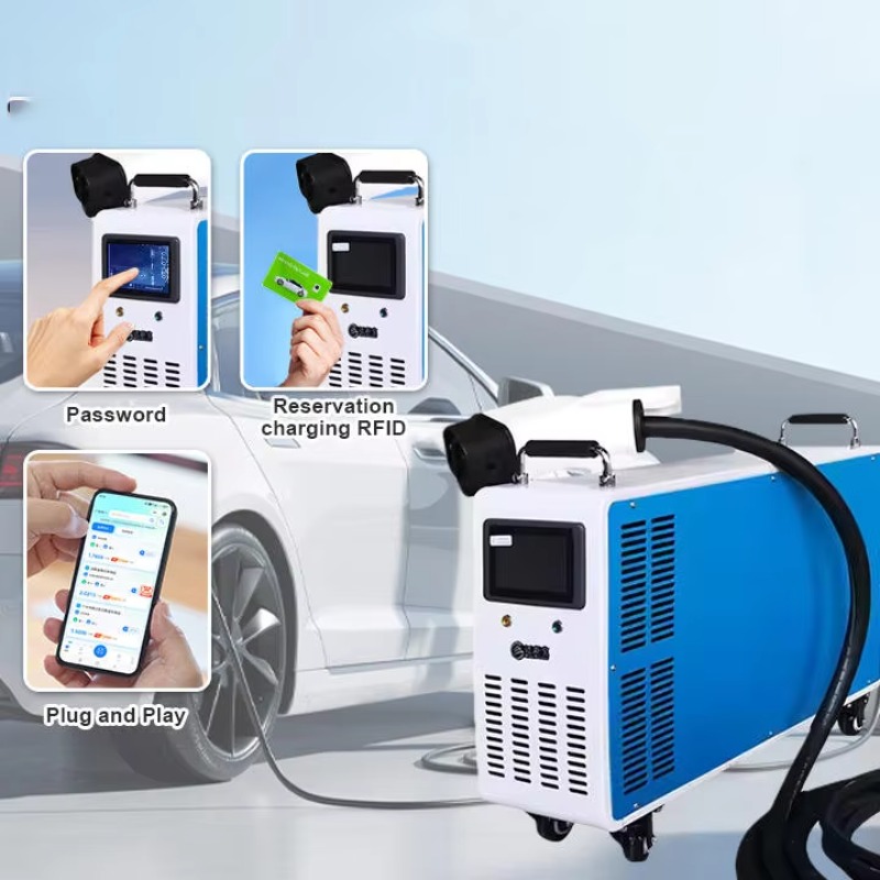 전문가용 380볼트 30KW 이동식 휴대용 CCS2 전 - Ev Charger 리뷰 및 가격
