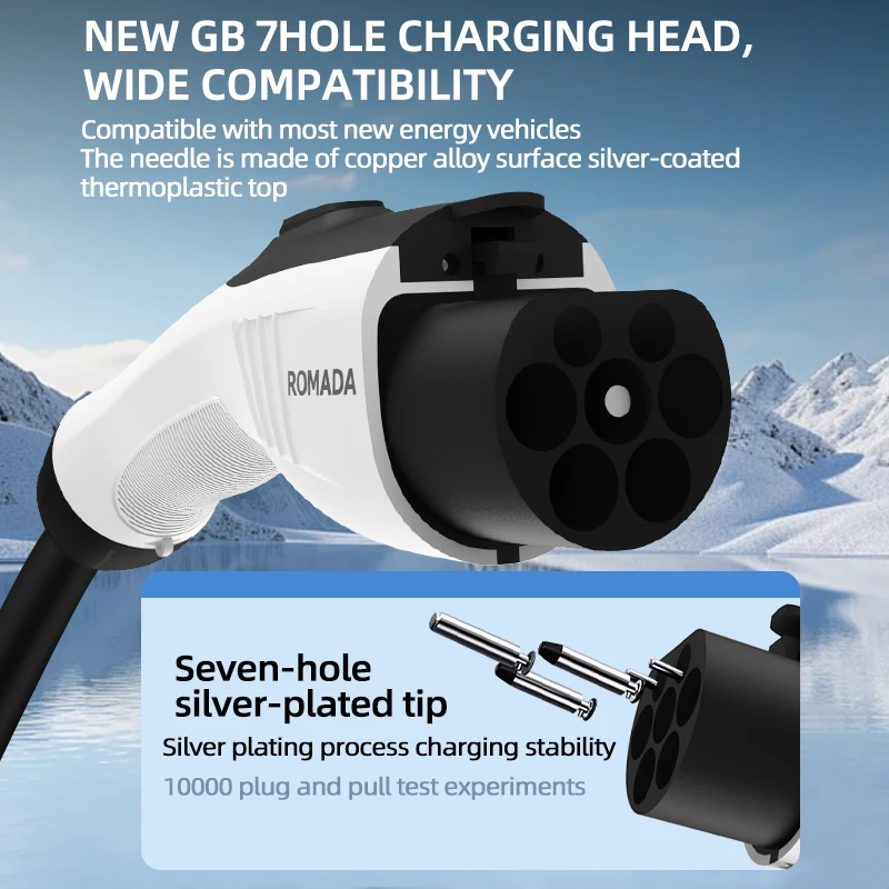 전기 자동차용 7KW 32A EV 휴대용 충전기 3M  - Ev Charger Adapter 리뷰 및 가격