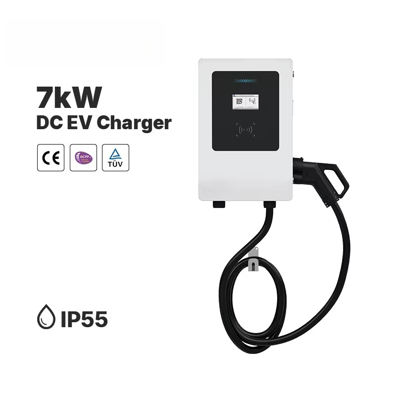 북미 시장용 신형 7kW DC 고속 EV 충전기 CCS - Ev Charger 리뷰 및 가격