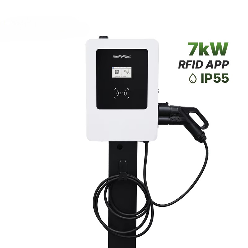 북미 시장용 신형 7kW DC 고속 EV 충전기 CCS - Ev Charger 리뷰 및 가격