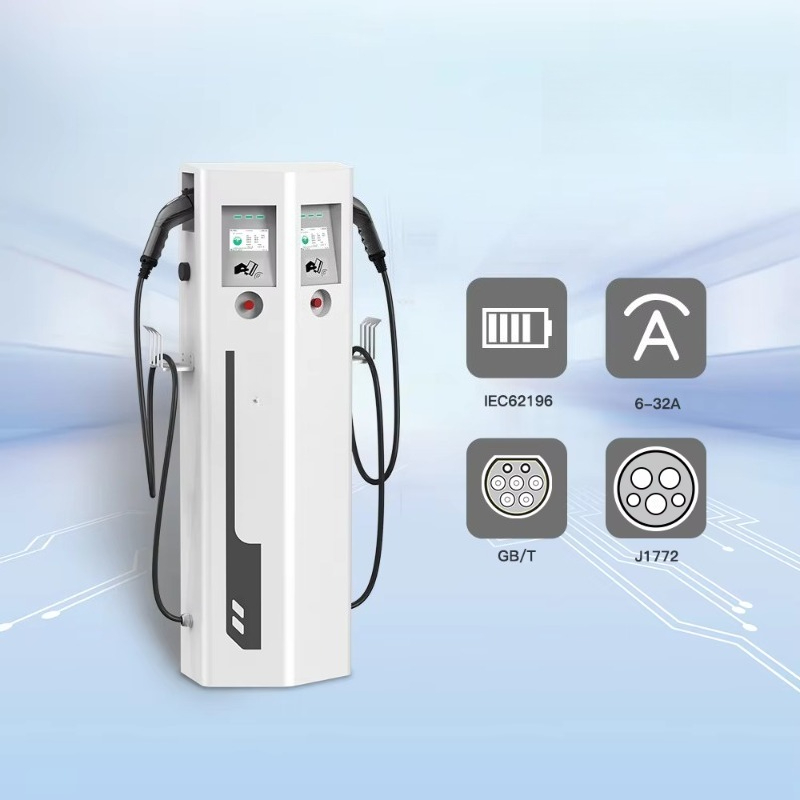 IP65 OCPP CE 인증 플로어형 충전소 64A 2 - Ev Charger 리뷰 및 가격
