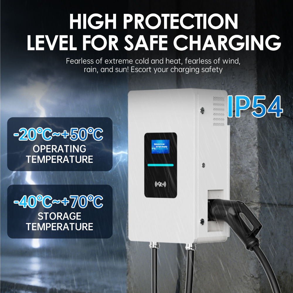 RSCHG 20kw CCS1 IP54 DC 전기차 급속 - Ev Charger 리뷰 및 가격